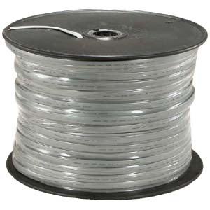 UL 8 Conductor Silver Satin Modular Cable Reel 26AWG UL 8 Conductor Silver Satin Modular Cable Reel 26AWG